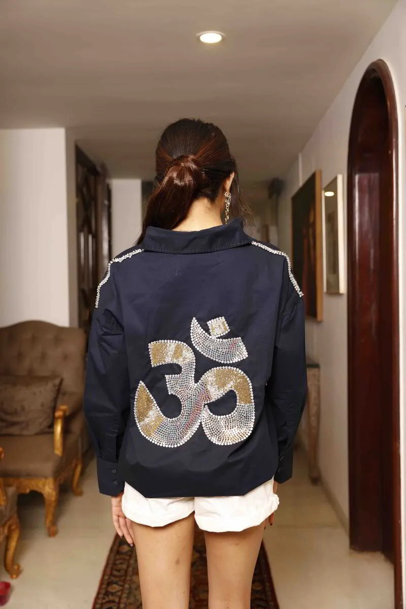 THE OM SHIRT BACK
