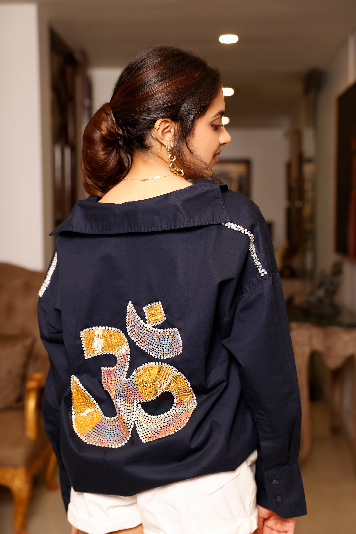 THE OM SHIRT BACK