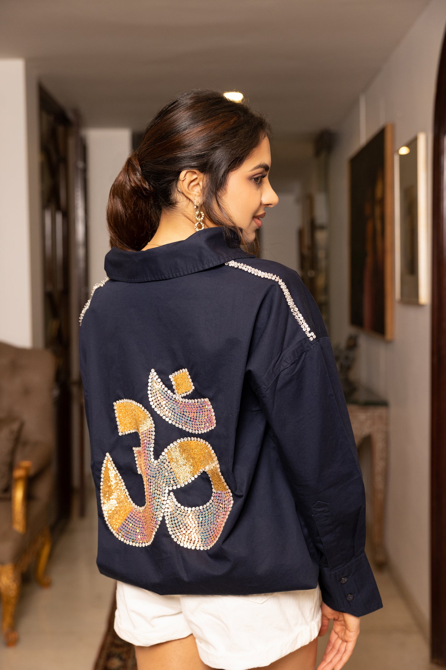 THE OM SHIRT BACK