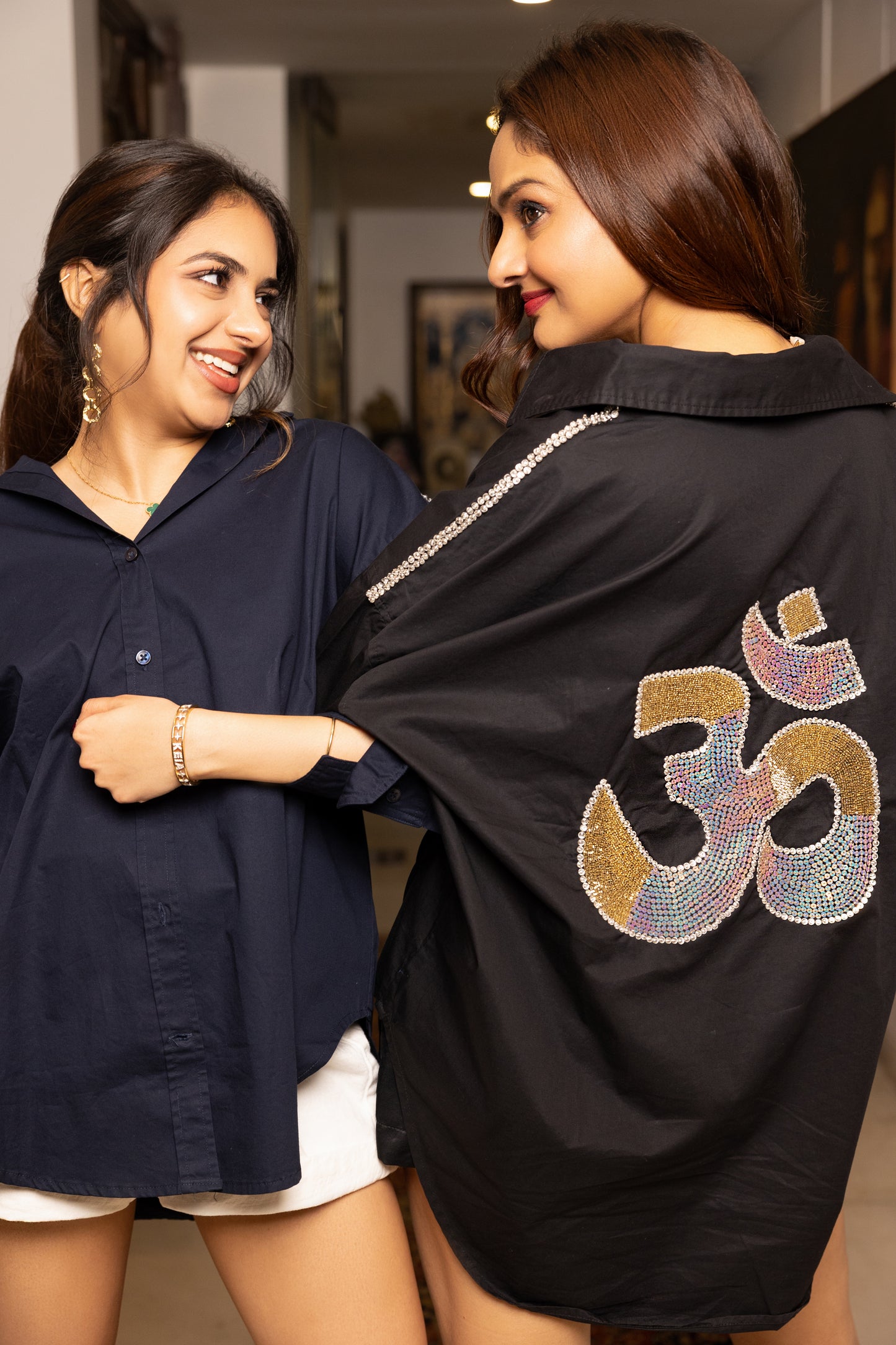 THE OM SHIRT BACK