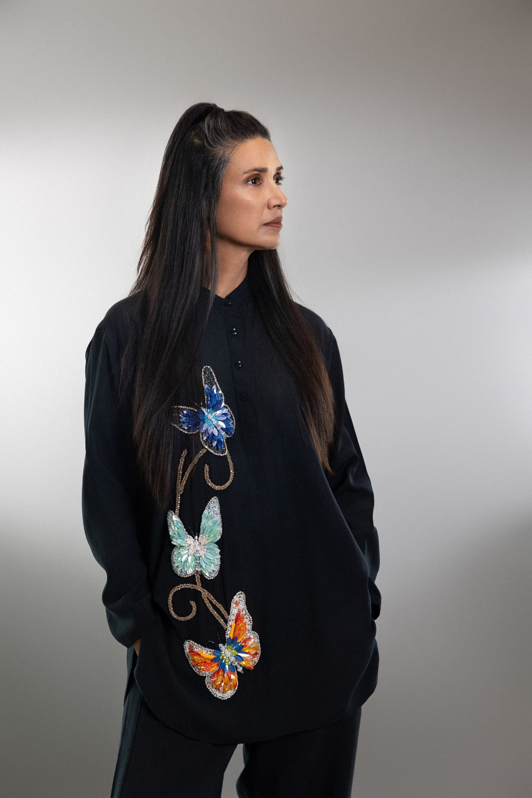 BUTTERFLY KURTA SET