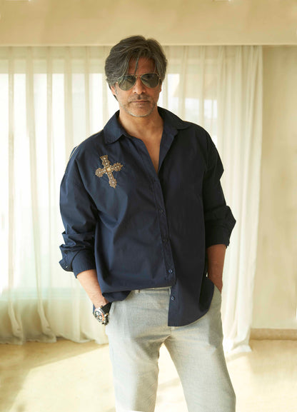 THE CROSS SHIRT FRONT