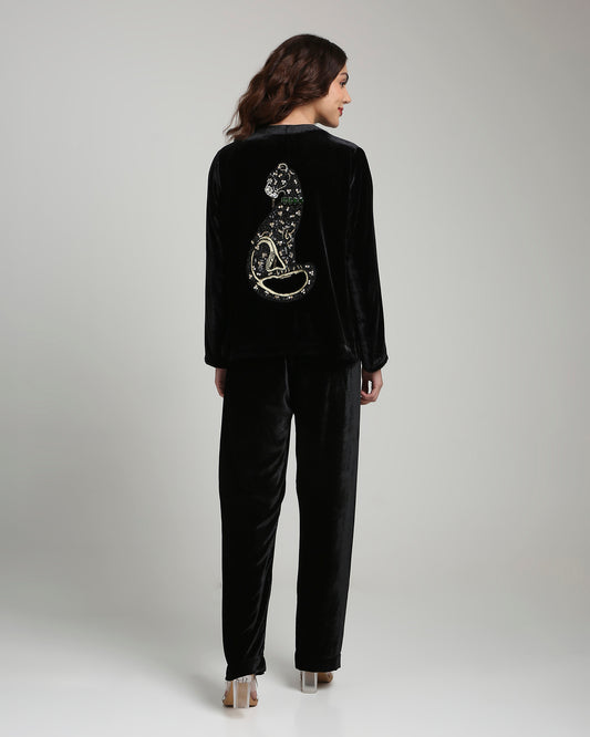 Panther Track Suit (Black)