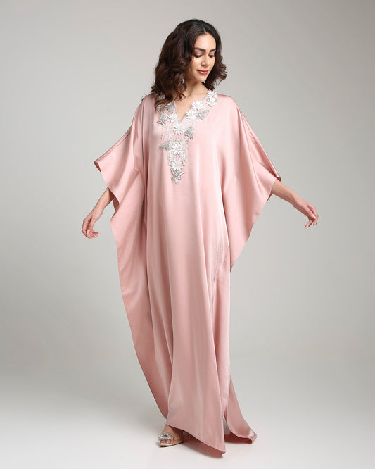 Pink Sitara Kaftan