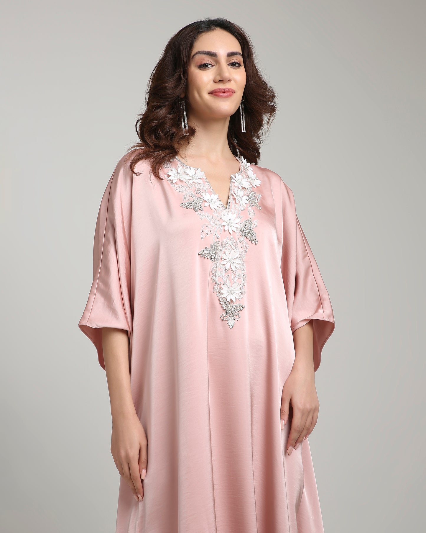 Pink Sitara Kaftan