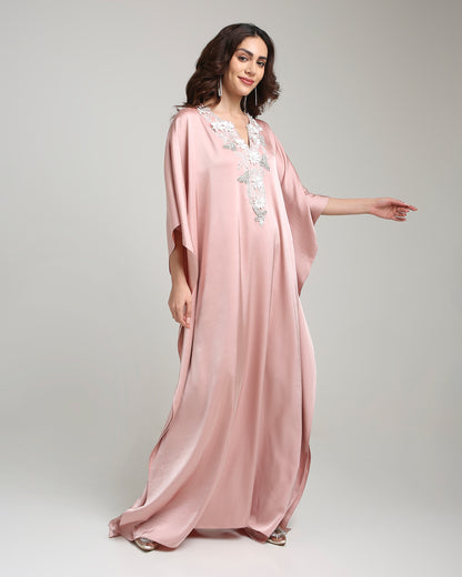Pink Sitara Kaftan