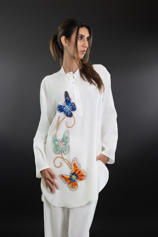 BUTTERFLY KURTA SET