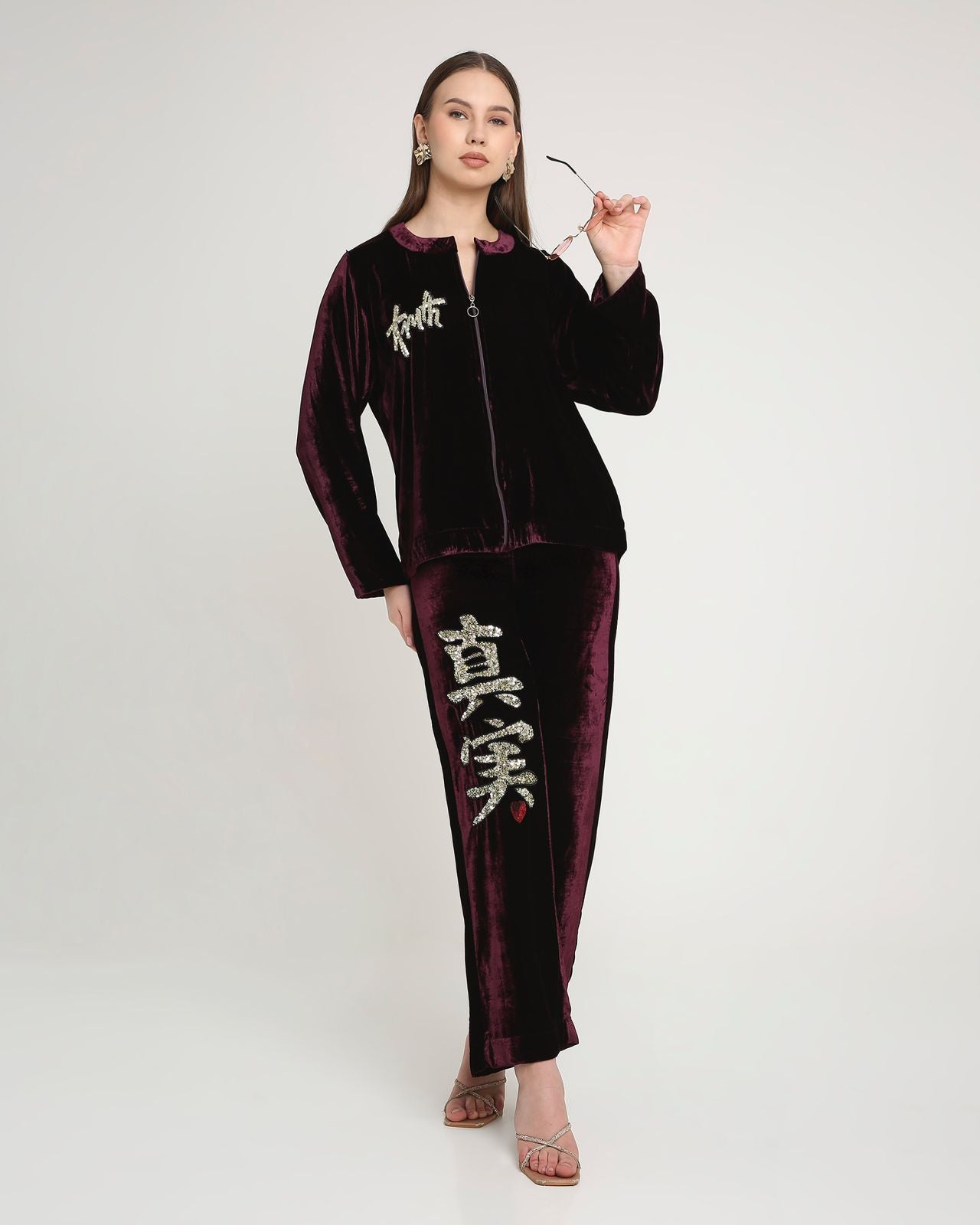 Truth Track Suit (Wine)