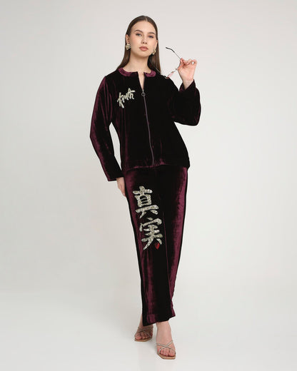 Truth Track Suit (Wine)